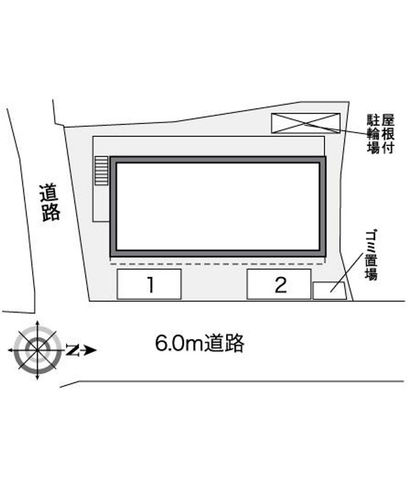 レオパレスＴａｋａｒａｚｕｋａ 配置図