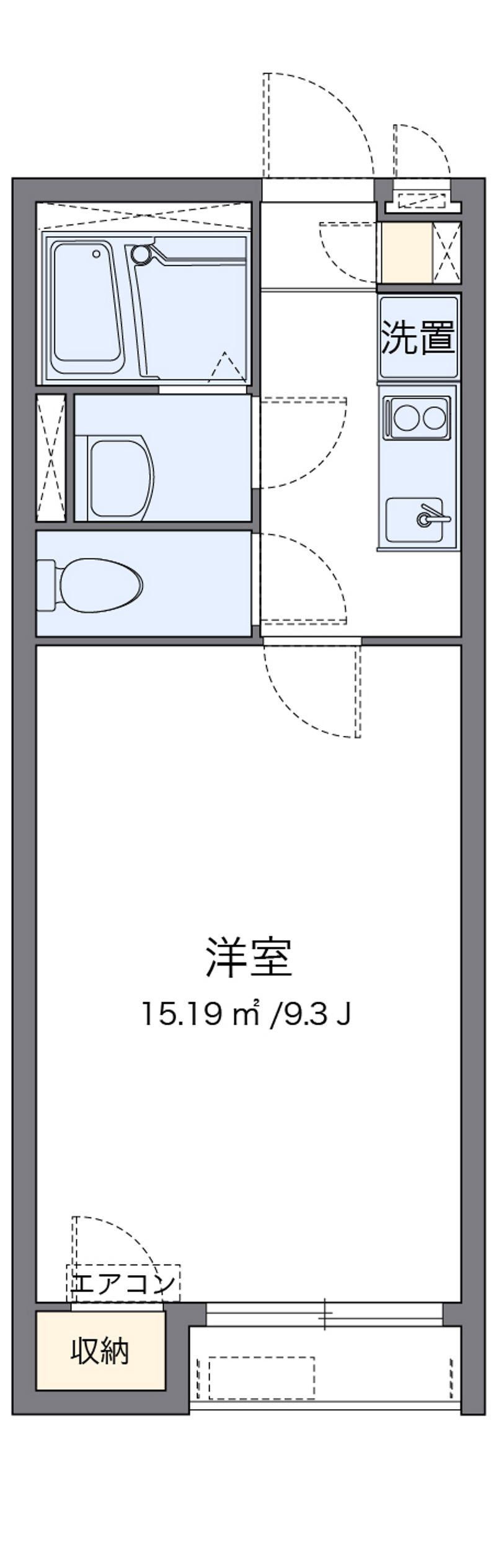 クレイノ光彩ＳＯＵＴＨ 間取図