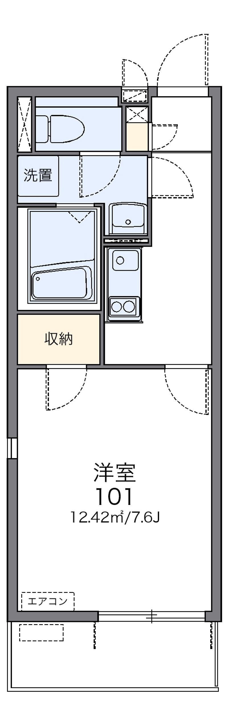 レオネクストグレイス 間取図