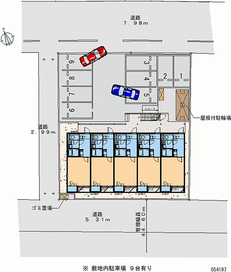 レオネクスト飛鳥 月極駐車場