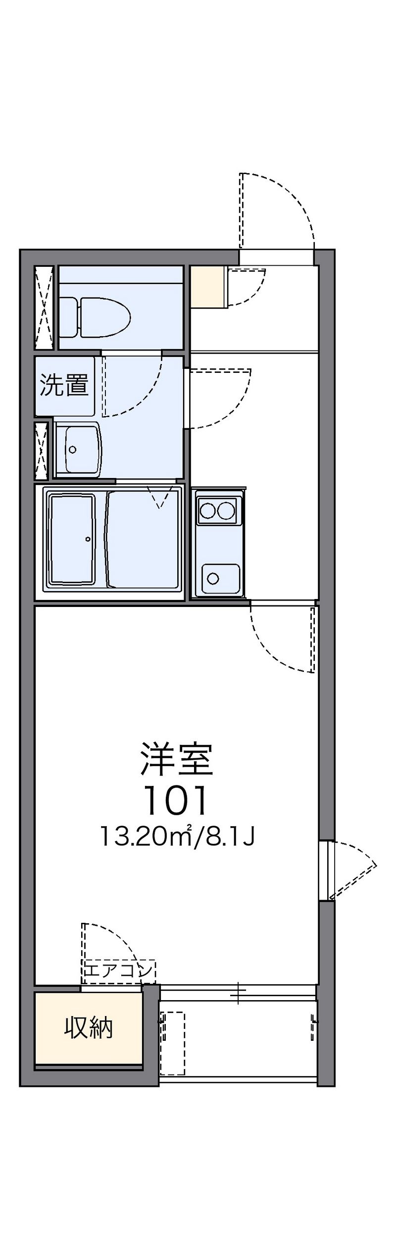 レオネクスト羽生 間取図