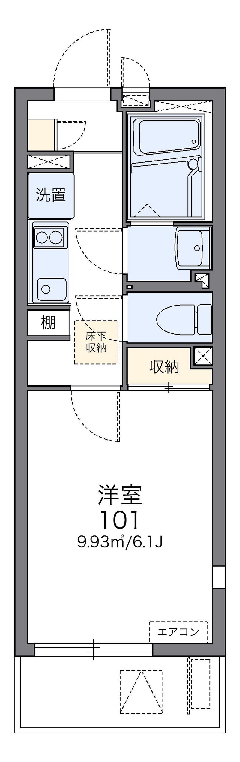 レオネクストメゾン　シエル 間取図