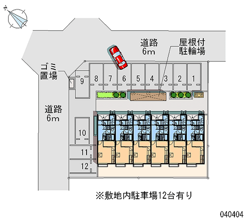 レオパレス山王 月極駐車場