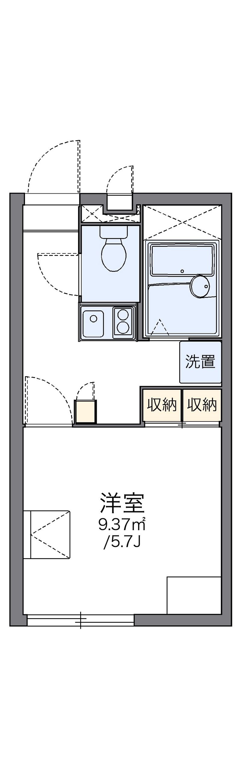 レオパレスＶＩＴＡＥ 間取図