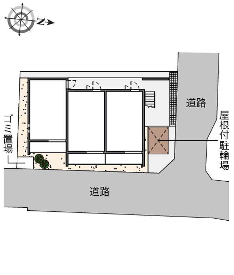クレイノパーシモン 配置図