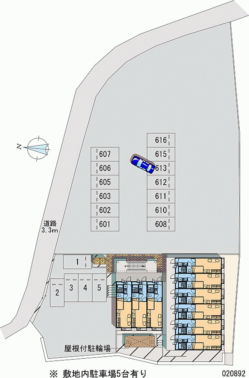 20892月租停車場