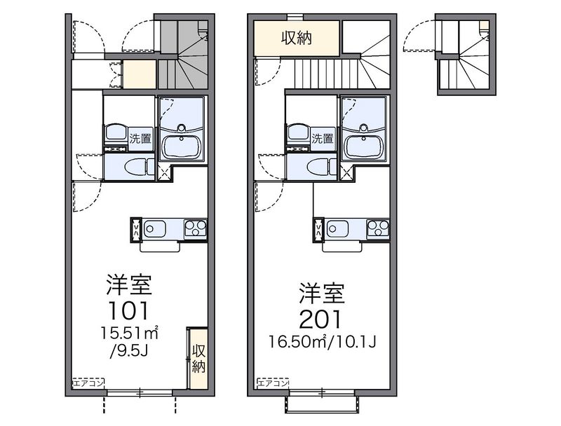 レオネクストラルーチェ 間取図