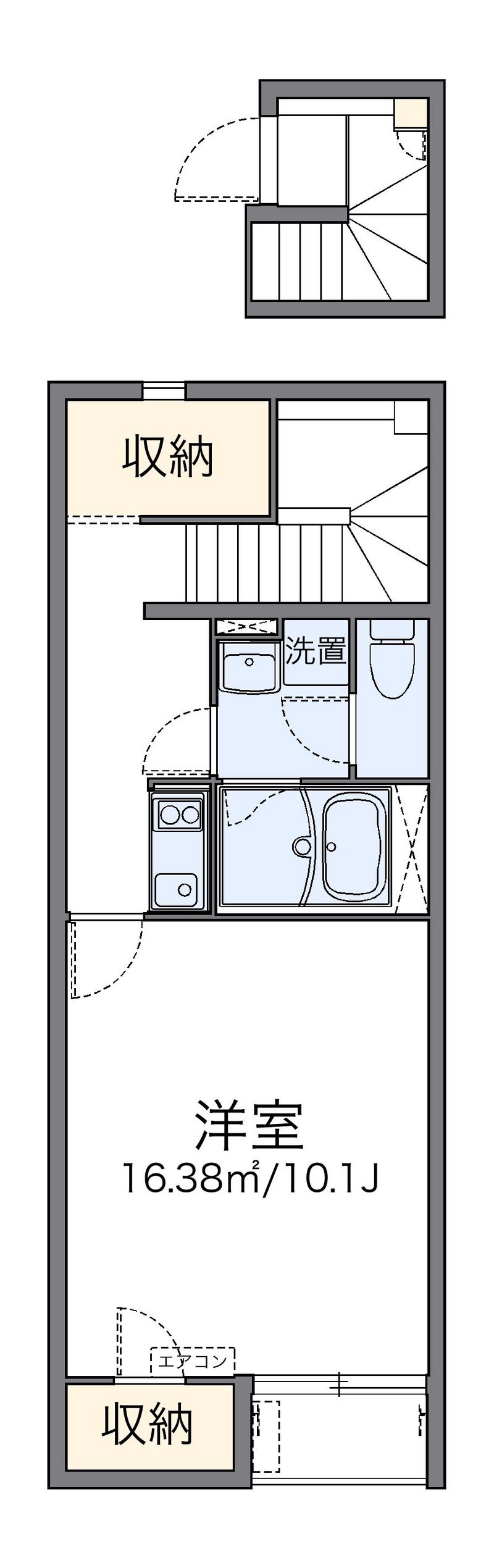 レオネクストハピネス 間取図