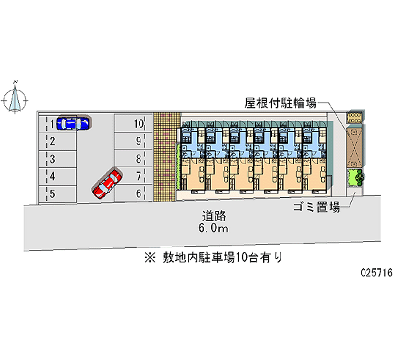 25716月租停車場