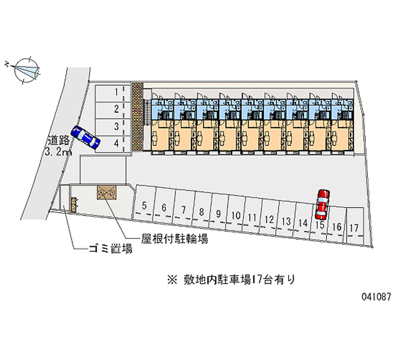 41087 bãi đậu xe hàng tháng