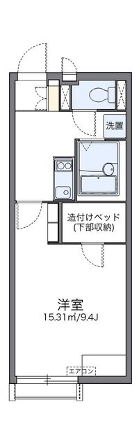 レオネクストアゼリアコート 間取り図