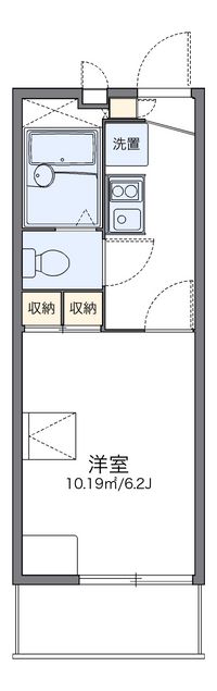 レオパレスＰｌａｃｉｄｏ 間取り図