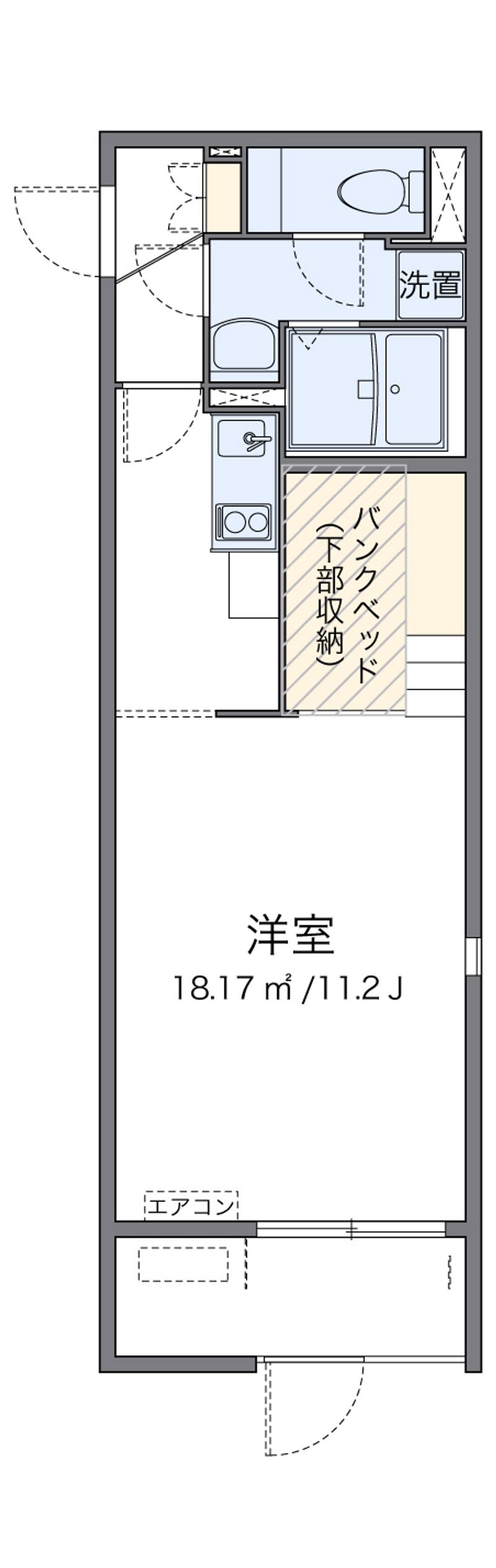 ミランダ長須賀 間取り