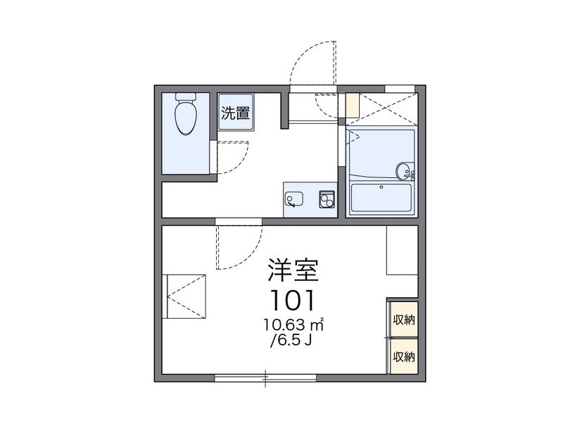 レオパレス美好町ＴＲＨ 間取図