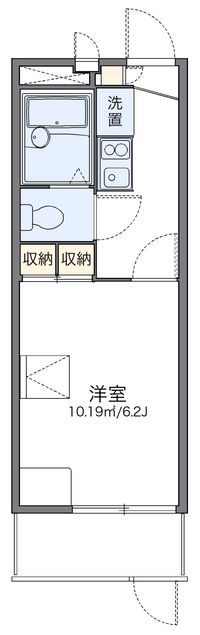 レオパレスホープ２１ 間取り図