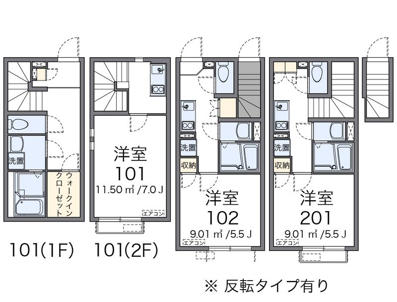 クレイノクリスマスローズ 間取図