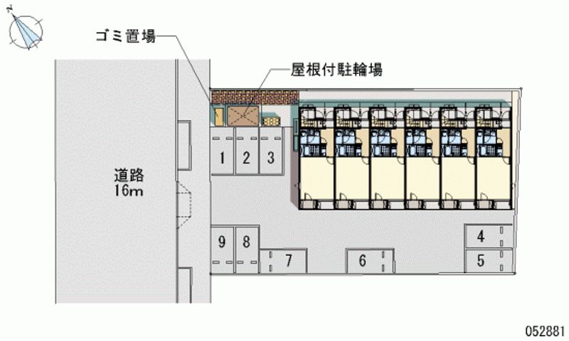 52881月租停车场