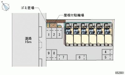 52881月租停車場