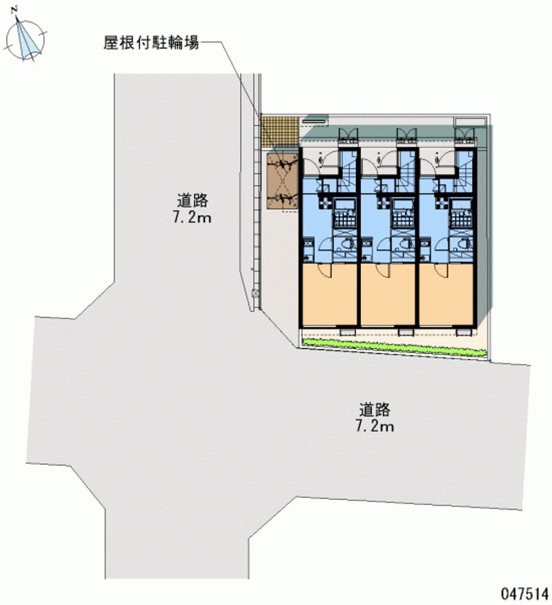 レオネクストパラシオン南明 区画図