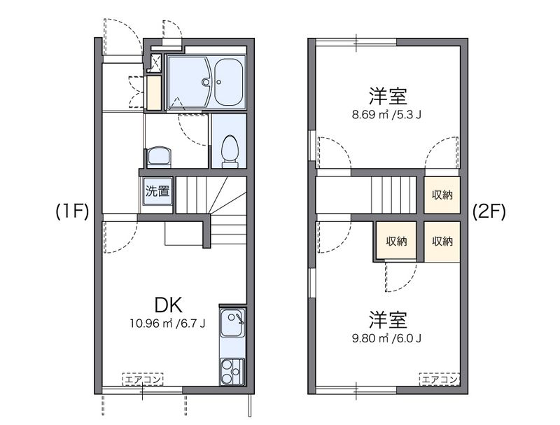 leopalace Fukudomari A Floor plan