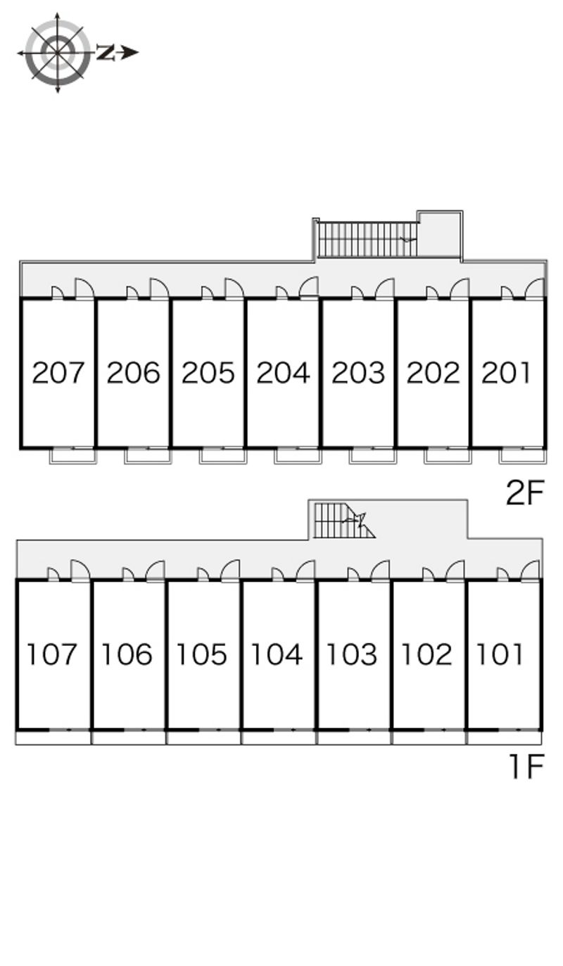 レオパレスＷＡＭ 間取配置図