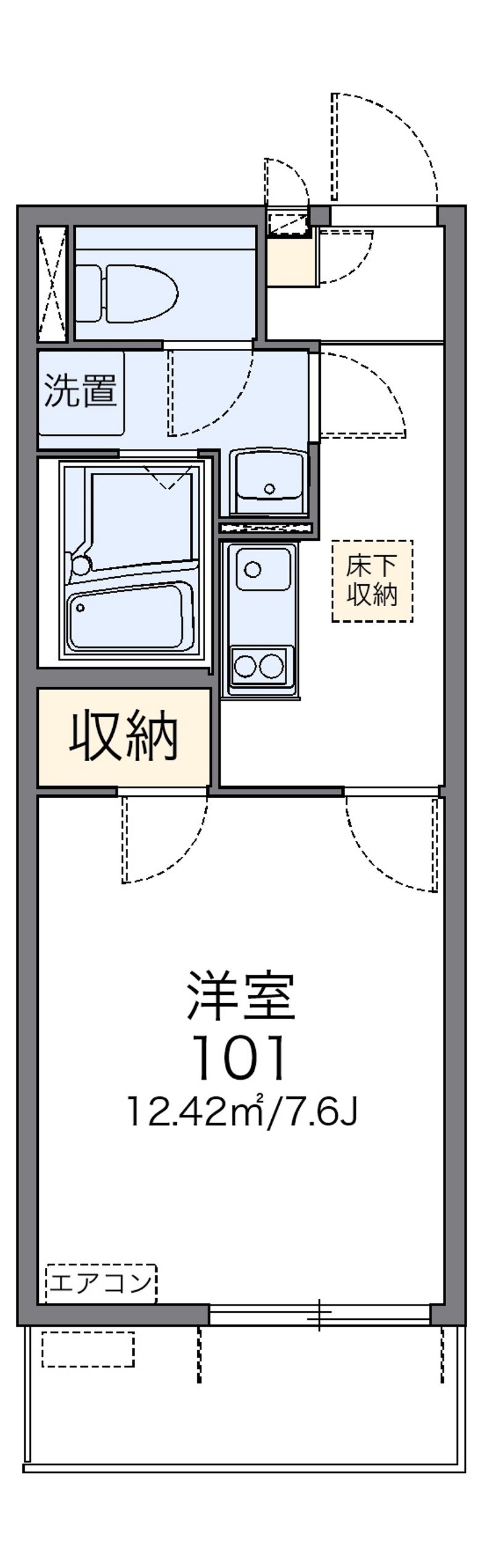 レオネクスト加美北せいわ 間取図