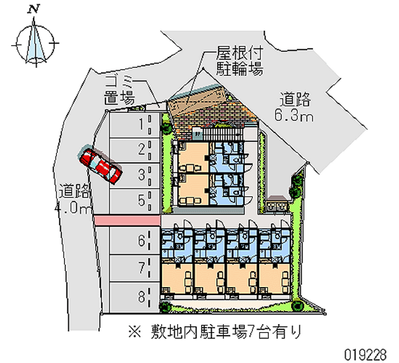 19228月租停車場