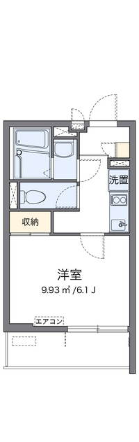 クレイノカノンフィオーレ 間取り図