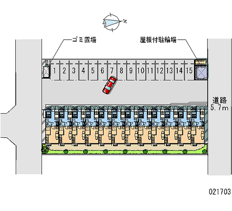 21703月租停车场