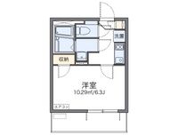 レオネクストラフテル西台 間取り図