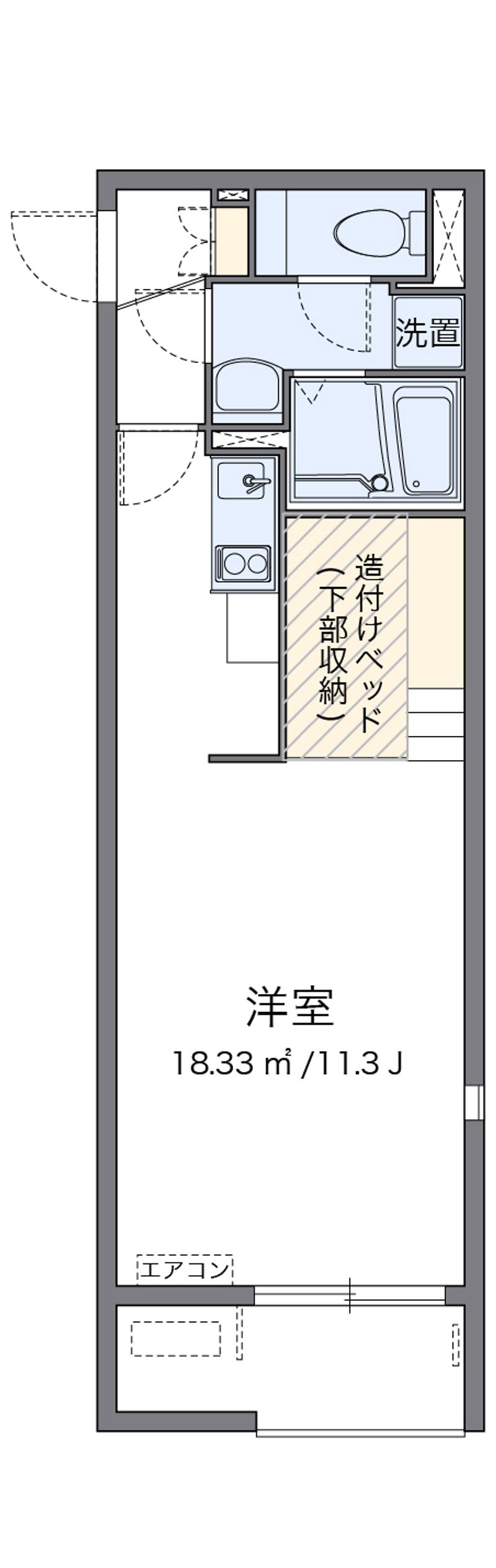 レオネクストサフラン 間取図