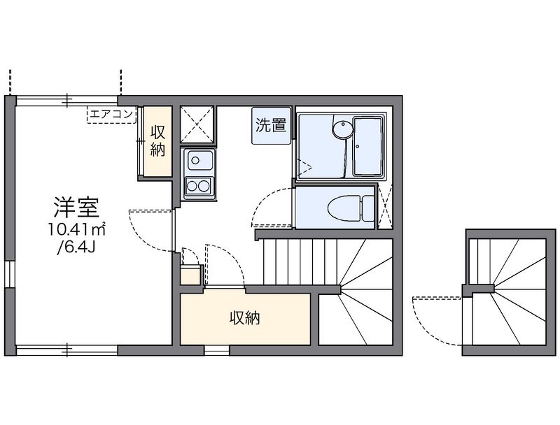 レオネクストＲｏｓｅｔｔａ 間取図