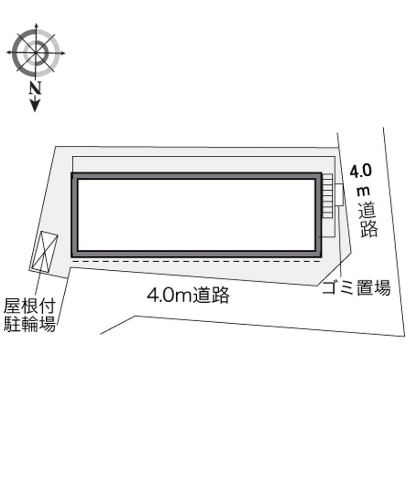 レオパレスネクシアⅠ 配置図