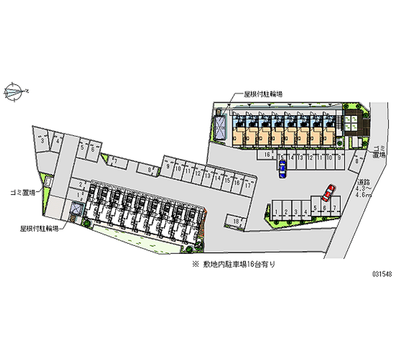 31548 Monthly parking lot