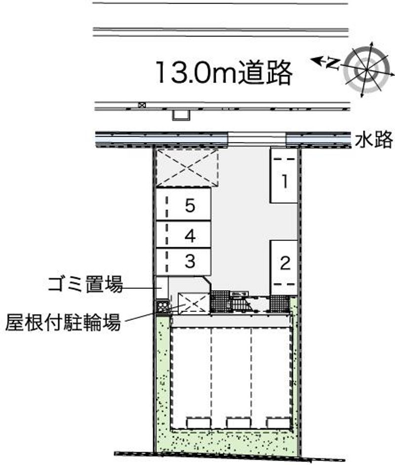 レオネクストアルカンシェル 駐車場