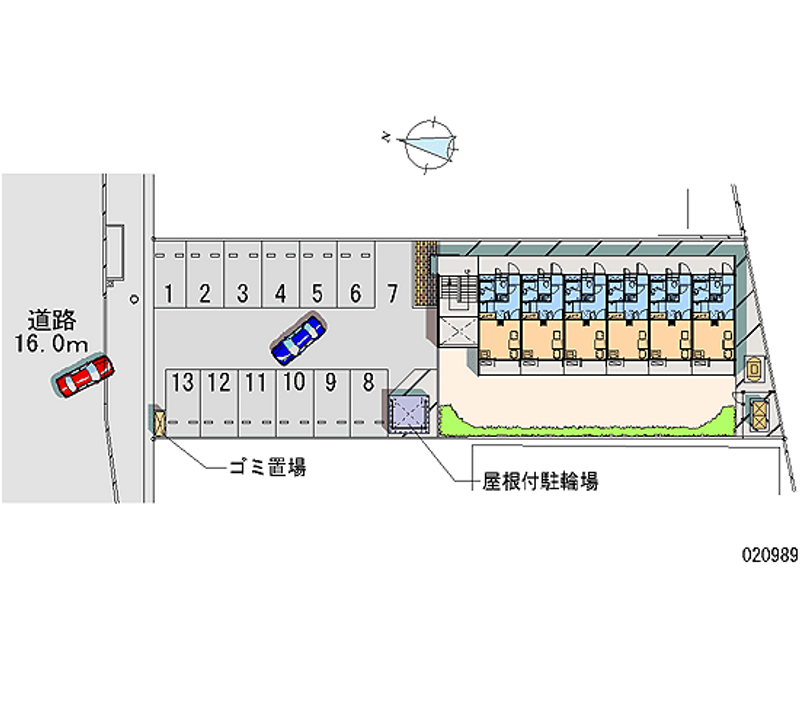 20989月租停车场