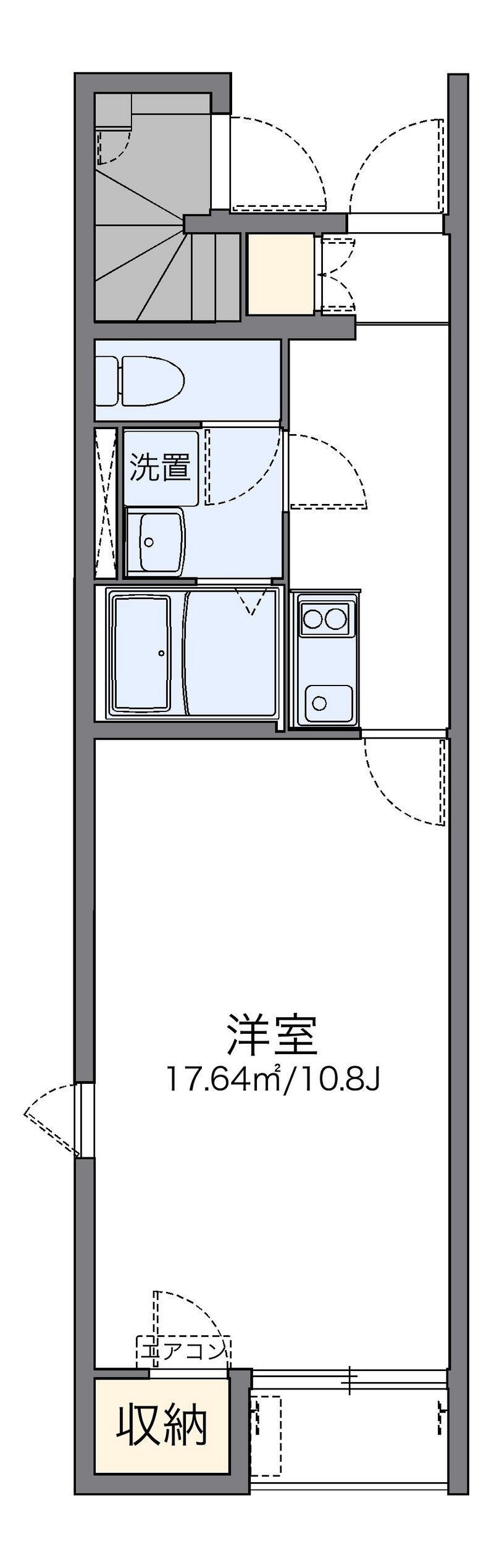LEONEXT Kasuga Noguchi Floor plan