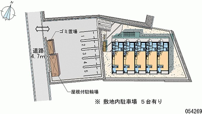 レオネクスト虹 月極駐車場