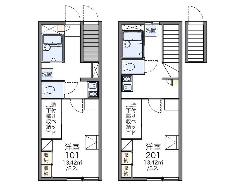 レオパレスＭｓ 間取図