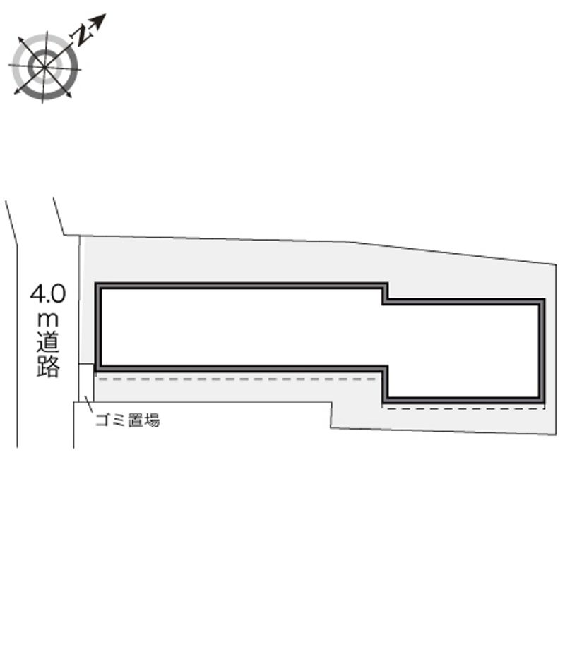 レオパレス扇 配置図