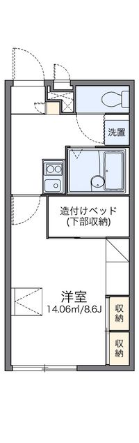 レオパレスＹＡ　ＭＡ　ＤＡ 間取り図