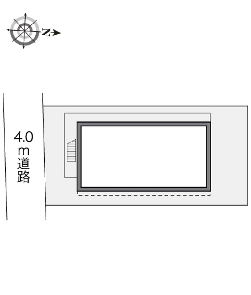 レオパレス千代田橋 配置図