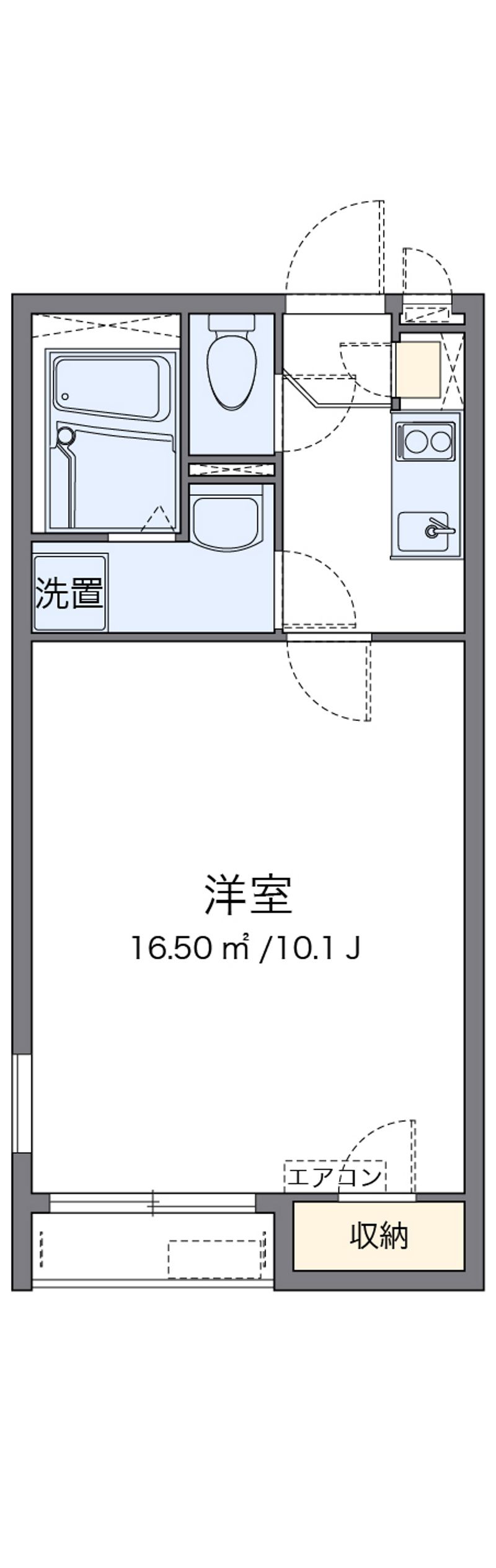 クレイノサングランド 間取図