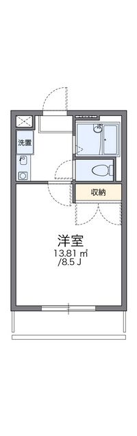 レオパレスロタシオン 間取り図