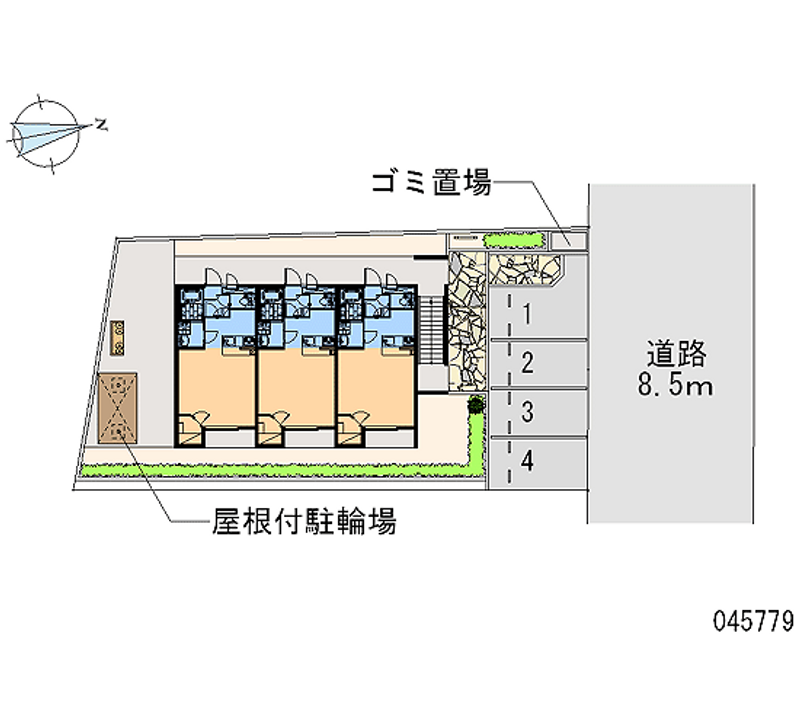 レオネクストフルールカレン 月極駐車場