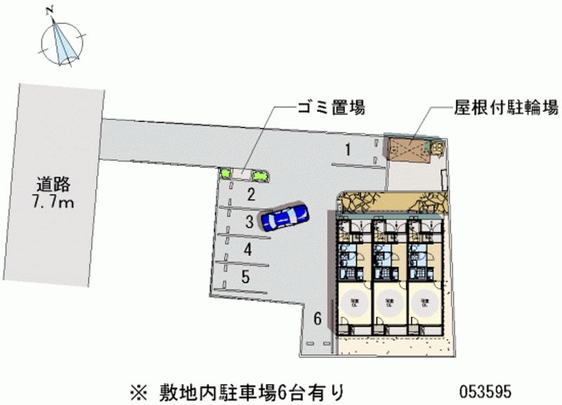 レオネクストヴィラグラン大手Ⅱ 区画図