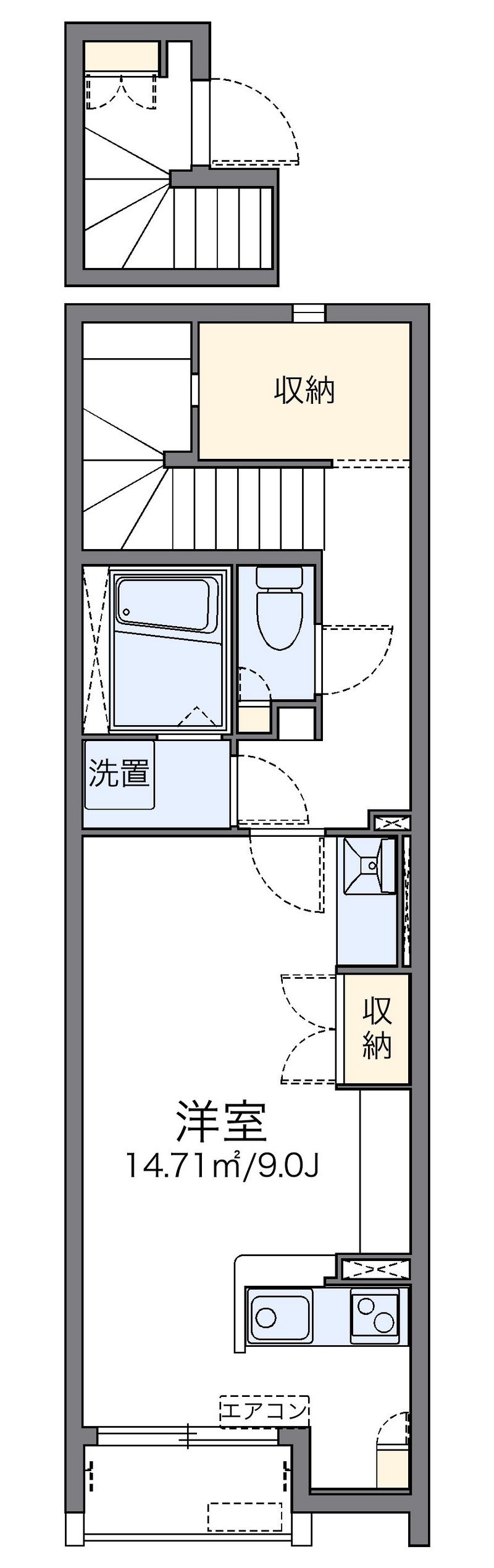 レオネクストＴＫ 間取図