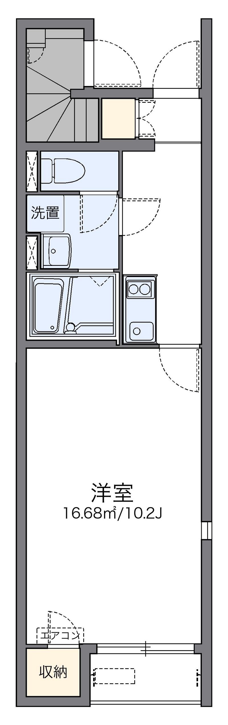レオネクストサンヒルズ 間取図