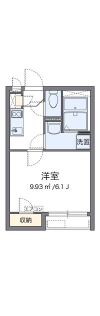 クレイノタマムラ 間取り図