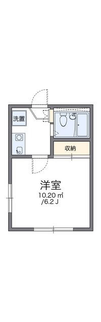 レオパレスシェモアⅡ 間取り図